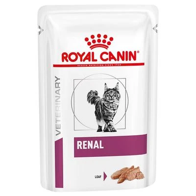 Royal Canin Veterinary Feline Renal Mousse Comida Húmeda Para Gatos