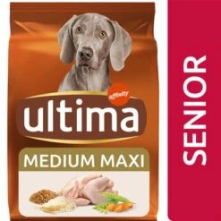 Ultima Medium-Maxi Senior Con Pollo Y Arroz