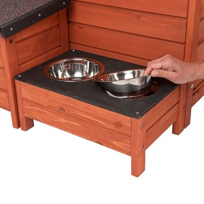 Caseta De Madera Jackson Para Perros - Imagen 9