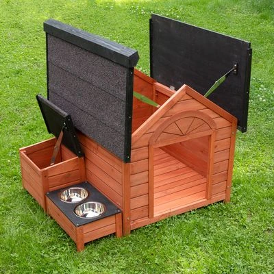 Caseta De Madera Jackson Para Perros - Imagen 4