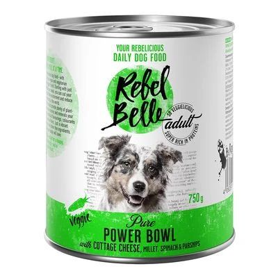 Rebel Belle Adult Comida Vegetariana Y Vegana Para Perros - Pack Mixto - Imagen 13