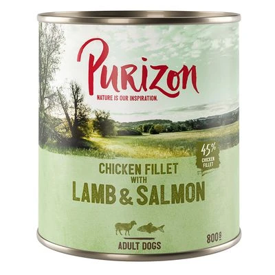 Purizon Adult 6 X 800 G Comida Húmeda Sin Cereales Para Perros - Imagen 5