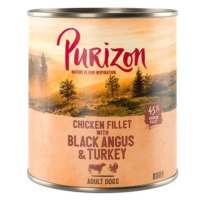 Purizon Adult 6 X 800 G Comida Húmeda Sin Cereales Para Perros - Imagen 11