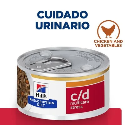Hill's C/d Prescription Diet Multicare Stress Urinary Care Con Pollo