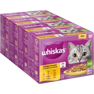 Whiskas 7+ Años 48 X 85 G En Bolsitas - Imagen 2