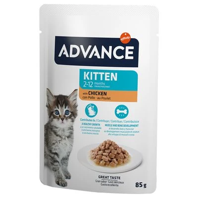 Advance Kitten Con Pollo Comida Húmeda Para Gatos - Imagen 7