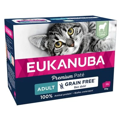 Eukanuba Grain Free Adult 12 X 85 G Para Gatos - Imagen 3