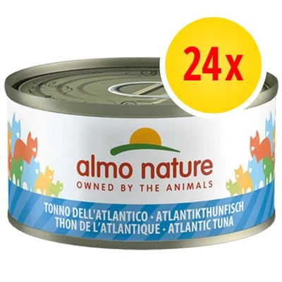 Almo Nature Con Pescado 24 X 70 G - Pack Ahorro