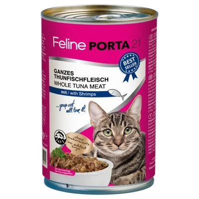 Pack Ahorro Feline Porta 21 Comida Para Gatos 12 X 400 G - Imagen 4