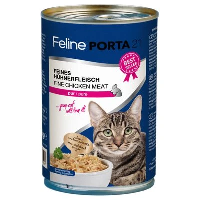 Pack Ahorro Feline Porta 21 Comida Para Gatos 12 X 400 G - Imagen 5