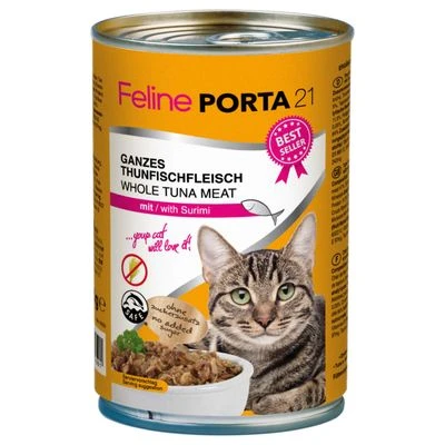 Pack Ahorro Feline Porta 21 Comida Para Gatos 12 X 400 G - Imagen 8