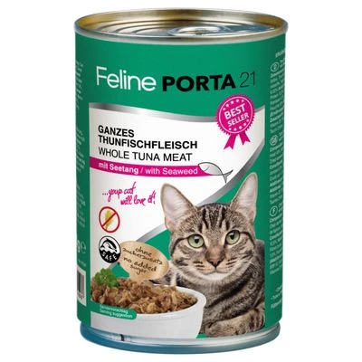 Pack Ahorro Feline Porta 21 Comida Para Gatos 12 X 400 G - Imagen 3