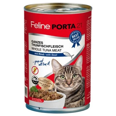 Pack Ahorro Feline Porta 21 Comida Para Gatos 12 X 400 G - Imagen 9