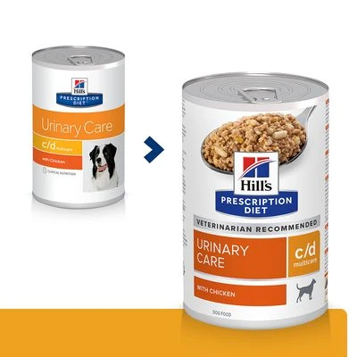 Hill's C/d Prescription Diet Multicare Urinary Comida Húmeda Para Perros