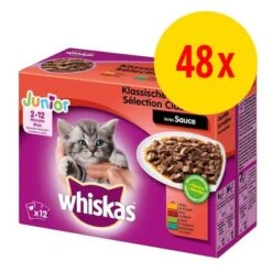 Whiskas Junior 48 X 85 G En Bolsitas
