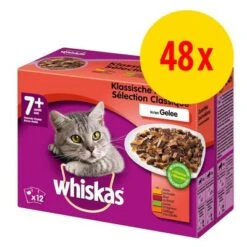 Whiskas 7+ Años 48 X 85 G En Bolsitas