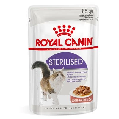 Royal Canin Sterilised En Salsa - Imagen 2