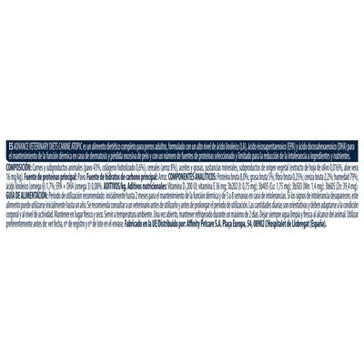 Advance Atopic Veterinary Diets Comida Húmeda Para Perros - Imagen 6