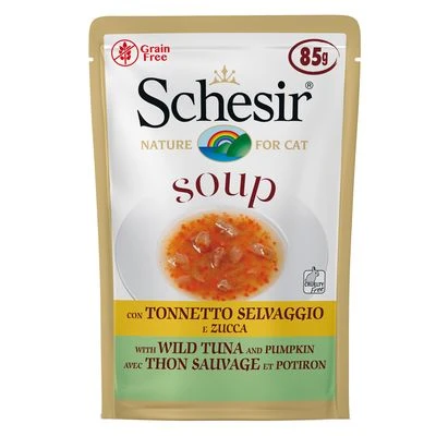 Schesir Soup 12 X 85 G Sopa Para Gatos - Imagen 4