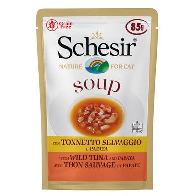 Schesir Soup 12 X 85 G Sopa Para Gatos - Imagen 6