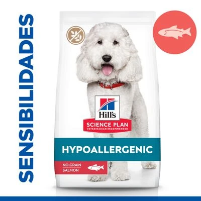 Hill's Science Plan Adult Hypoallergenic Medium Con Salm贸n