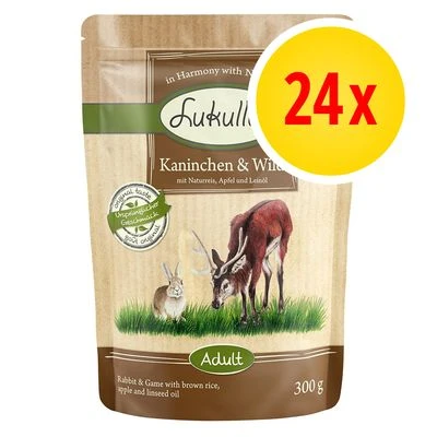 Lukullus Sin Cereales En Bolsitas 24 X 300 G - Pack Ahorro
