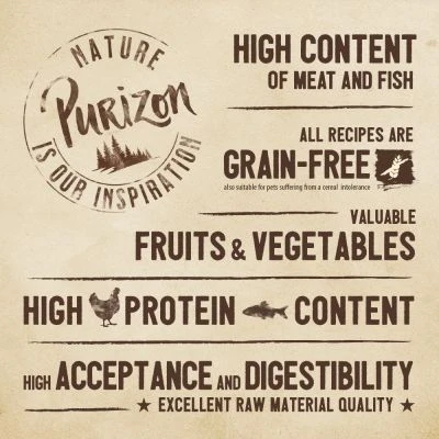 Purizon Adult 24 X 400 G Para Gatos, Sin Cereales - Pack Ahorro - Imagen 4