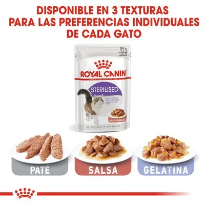 Royal Canin Sterilised En Salsa - Imagen 5