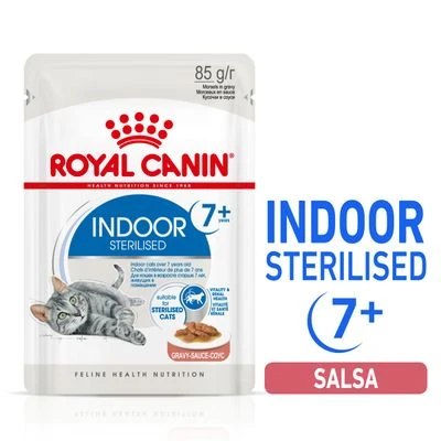 Royal Canin Indoor Sterilised 7+ En Salsa