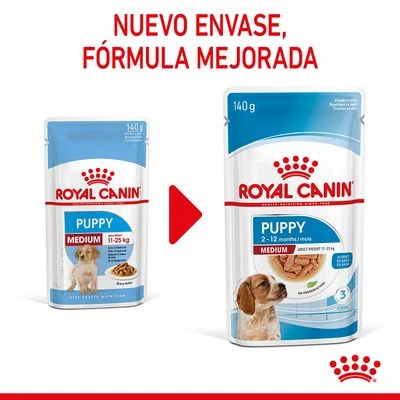 Royal Canin Medium Puppy En Salsa Para Perros - Imagen 4
