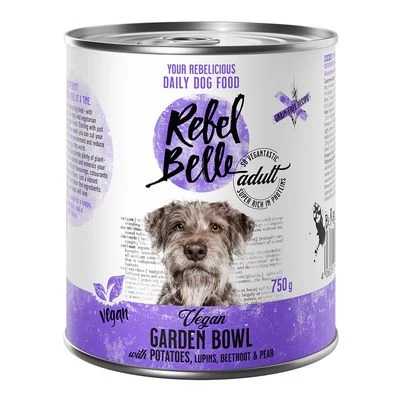 Rebel Belle Adult Comida Vegetariana Y Vegana Para Perros - Pack Mixto - Imagen 9