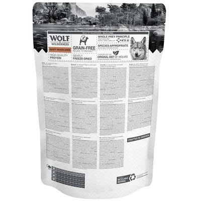 Wolf Of Wilderness Gusty Woodlands Con Vacuno, Bacalao Y Pavo - Imagen 9