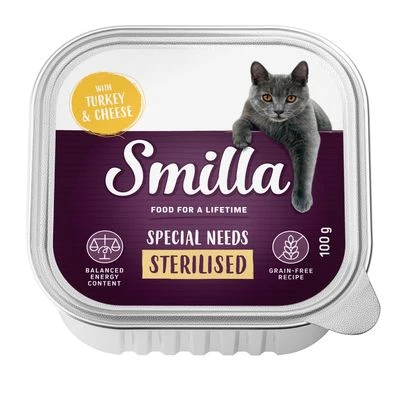 Smilla Sterilised En Tarrinas 24 X 100 G Comida Húmeda Para Gatos - Imagen 5