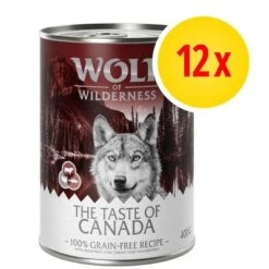 Pack Ahorro Wolf Of Wilderness The Taste Of 12 X 400 G