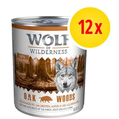 Pack Ahorro: Wolf Of Wilderness 12 X 800 G