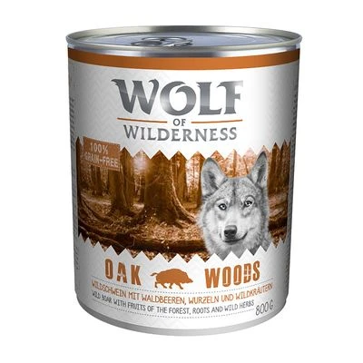 Pack Ahorro: Wolf Of Wilderness 12 X 800 G - Imagen 2
