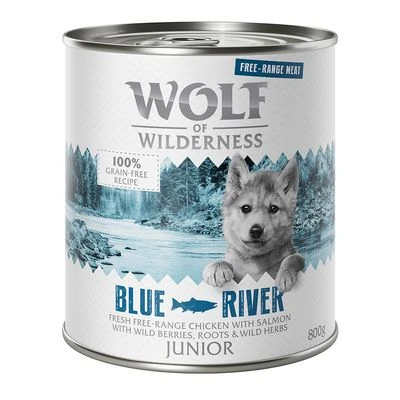 Wolf Of Wilderness Free Range Junior 6 X 800 G - Imagen 5